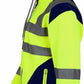 TanxWear Hi-Vis Zip-Up Safety Hoodie – Reflective, Warm Fleece Workwear