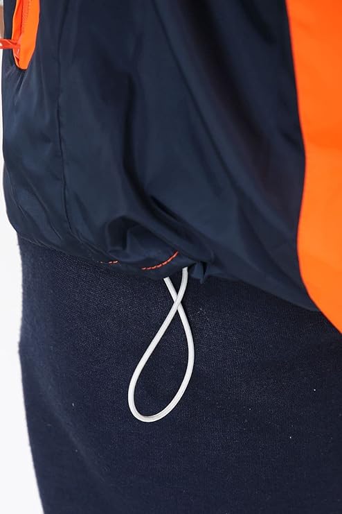 TanxWear Hi-Vis Waterproof Rain Jacket for Men – Reflective, Lightweight & Hooded Safety Workwear