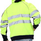 TanxWear Hi-Vis Fleece Safety Hoodie – Reflective, Warm & Multi-Pocket Workwear