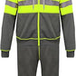 TanxWear Hi-Vis Grey Tracksuit for Men – Reflective, Lightweight Safety Workwear Set