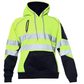 TanxWear Hi-Vis Fleece Safety Hoodie – Reflective, Warm & Multi-Pocket Workwear