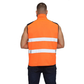 TanxWear Hi-Vis Body Warmer – Reflective, Fleece-Lined Safety Gilet with Utility Pockets