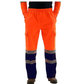 TanxWear Hi-Vis Work Joggers – Reflective Fleece Safety Trousers for Men