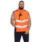 TanxWear Hi-Vis Body Warmer – Reflective, Fleece-Lined Safety Gilet with Utility Pockets